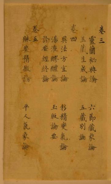 Classic of Internal Medicine-of-the-Yellow-Emperor